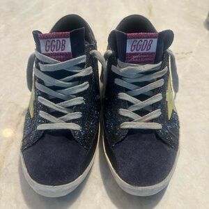 Golden Goose super star blue glitter size 40